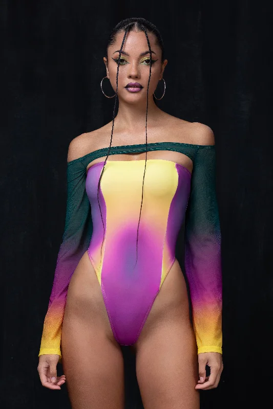 Sheer Bodysuits for a Seductive and Alluring OutfitUnder The Influence 3-Piece Set